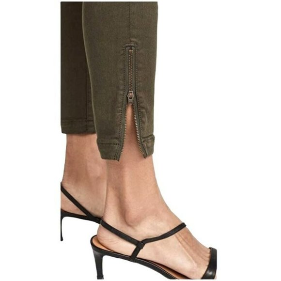 Joie Park Cargo Skinny Pants in Fatigue SZ 12 Olive Green - Picture 8 of 11